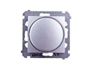 Simon 54 Regulator 1–10V załączania i regulacji źródeł światła srebrny mat DS9V.01/43