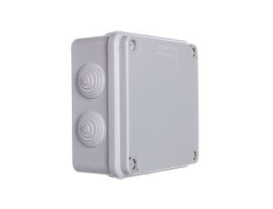 Puszka hermetyczna natynkowa 108x108x56mm IP44 szara PH-1A.3 28.13