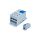 Blok rozdzielczy AL/CU 1-potencjałowy 175A we 1x95-240mm2 wy 6x10-50mm niebieski AUX38503N