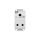 Blok rozdzielczy AL CU 1-potencjałowy 350A we 1x95-240mm wy 2x50-120mm2 szary AUX38504