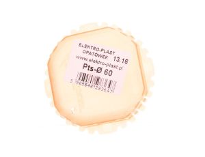 Pokrywa sygnalizacyjna fi 60mm okrągła pomarańczowa PTs 60 13.16 /50szt./