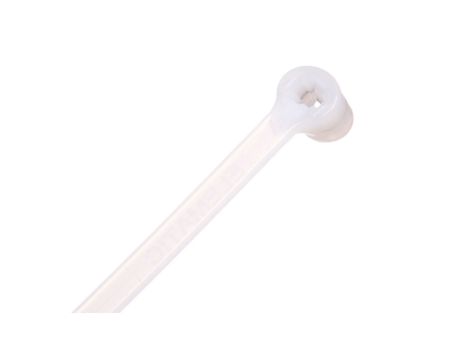 Opaska kablowa 290x4,5 biała 2-LOCK zęby stalowe BMBT3048 /100szt./