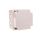 Puszka hermetyczna natynkowa 108x108x76mm IP44 szara PH-1B.2 28.15