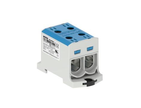 Złączka OTL95-2 kolor niebieski 2xAl/Cu 6-95mm 1000V AC / 1500V DC Zacisk uniwersalny MAA2095B10