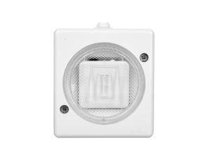 TROL Łącznik hermetyczny natynkowy pojedynczy IP44 biały 100401
