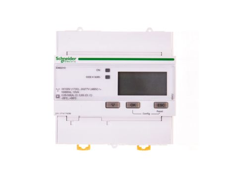 Licznik energii elektrycznej 1/3-fazowy 5A przekładnik 100-277/173-480V kl.0,5S/C impulsowy MID cyfrowy iEM3210 CT A9MEM3210
