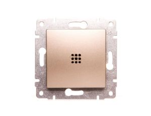 VENA Łącznik pojedynczy z podświetleniem satyna 525011