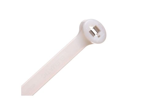 Opaska kablowa 220x7,5 biała 2-LOCK zęby stalowe BMBT2275 /100szt./