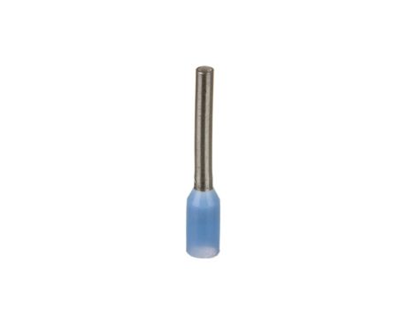 Końcówka tulejkowa izolowana TI 0,25mm2/8mm błękitna cynowana TI0,25L8 /100szt./