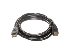 Kabel połączeniowy HDMI Highspeed 2.0 z Eth. GOLD Typ HDMI A/HDMI A, M/M czarny 2m AK-330107-020-S