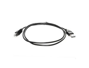 Kabel połączeniowy USB 2.0 Typ USB A/USB B, M/M czarny 1m AK-300102-010-S