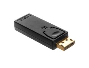 Adapter DisplayPort 1.1a Typ DP/HDMI A, M/Ż czarny AK-340602-000-S
