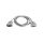 Kabel przedłużający RS232 1:1 Typ DSUB9/DSUB9, M/Ż beżowy 2m AK-610203-020-E