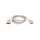 Kabel przedłużający RS232 1:1 Typ DSUB9/DSUB9, M/Ż beżowy 3m AK-610203-030-E