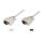 Kabel przedłużający RS232 1:1 Typ DSUB9/DSUB9, M/Ż beżowy 5m AK-610203-050-E