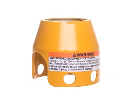 Osłona metalowa dla przycisku grzybkowego 40mm blokada na kłódkę ZBZ1605