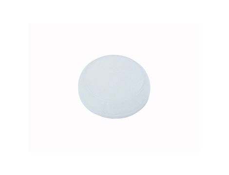 Soczewka lampki 22mm płaska bez opisu biała M22-XL-W 216453