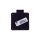 Gniazdo tablicowe brytyjskie 13A 2P+Z /64x64/ czarne IP44 1020-0S