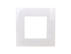 DANTE Ramka pojedyncza tworzywo ASA BIAŁY 450481