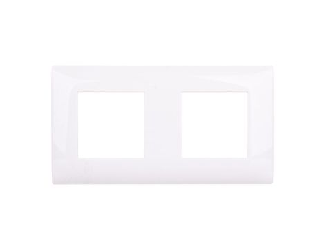 DANTE Ramka podwójna tworzywo ASA BIAŁY 450482