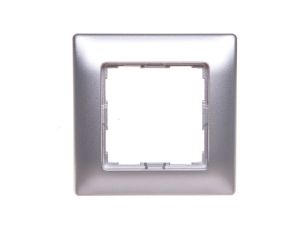 VENA Ramka pojedyncza aluminium 514081