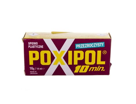 Klej Poxipol mały przeźroczysty 16g / 7730716014550