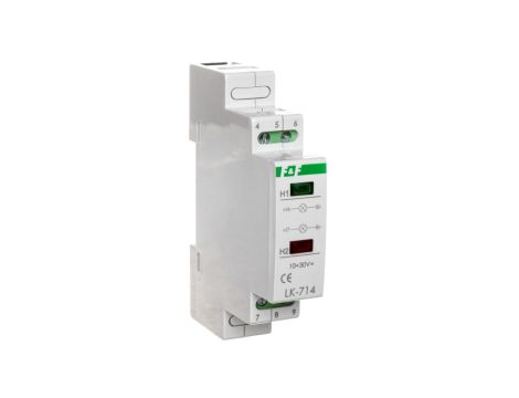 Lampka modułowa 1-fazowa zielona/czerwona 10-30V AC/DC LK-714-10-30V