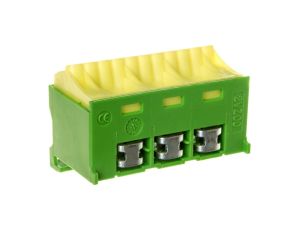 Blok samozacisków QC 63A zielony 14 przyłączy 33x60x34mm KN14E