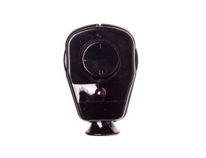 Wtyczka kątowa z wyłącznikiem i diodą 16A 2P+Z 230V UNI-SCHUKO czarna IP20 9002216s