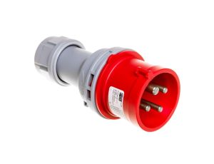 Wtyczka przenośna 16A 4P 400V czerwona IP44 TURBO SHARK 014-6TT