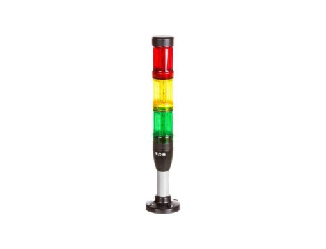 Kolumna sygnalizacyjna 24V AC/DC światło stałe czerwona/żółta/zielona SL4-100-L-RYG-24LED 171296