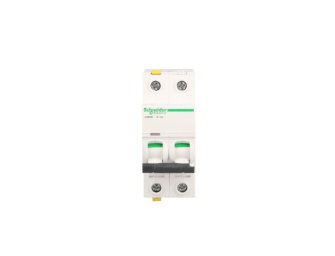 Wyłącznik nadprądowy 2P C 1A 10kA AC iC60H-C1-2 A9F07201