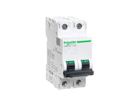 Wyłącznik nadprądowy 2P C 4A 10kA DC C60H-DC A9N61524