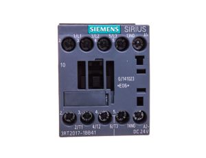 Stycznik mocy 12A 3P 24V DC 1Z 0R S00 3RT2017-1BB41