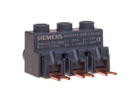 Zacisk zasilający 3P szyny zbiorczej wielkość S00/S0 3RV2925-5AB