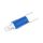 Lampka kontrolna Niebieski 12V ac/dc Dwa styki LED średnica 4.25mm długość 17mm