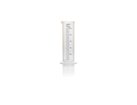 Cylinder miarowy 500ml PP średnica 54mm podziałki Tak 192.0 x 54.0mm RS PRO