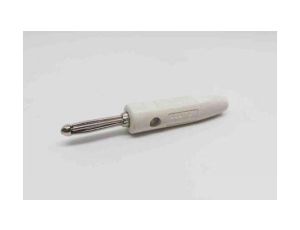 Złącza bananowe Męski Śruba typ Wtyk bananowy Biały 16A RS PRO /10szt./