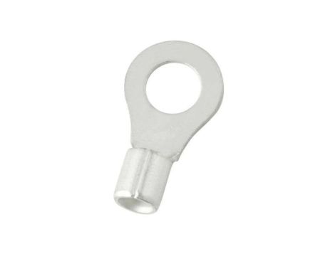 Zacisk oczkowy rozmiar przewodu 6mm2 O 6.4mm nieizolowany średnica wew 6.4mm RS PRO /100szt./