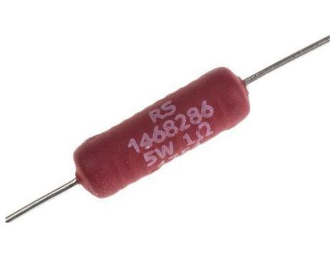 Rezystor 1 5W 5 50ppm/C drutowy RS PRO /5szt./