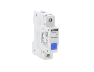 LAMPKA SYGNALIZACYJNA LED SL7 NIEBIESKA SCHELINGER A15-SL7-NI
