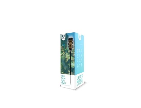 Lampa ogrodowa pochodnia 96LED 1500mAh Li solarna IP65 RTV100012