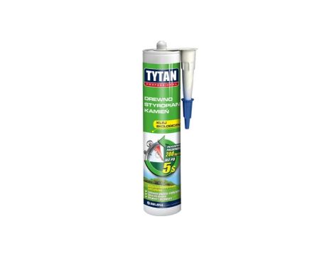KLEJ MONTAŻOWY 290ML TYTAN EKOLOGICZNY WODNY