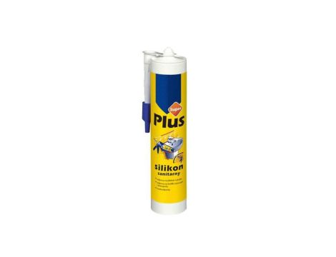SILIKON SUPER PLUS SANITARNY 280ML BIAŁY