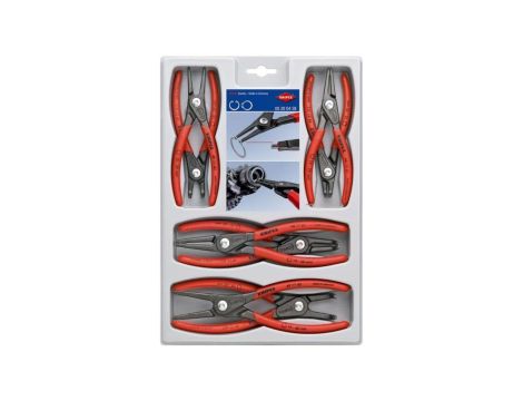 ZESTAW SZCZYPIEC DO PIERŚCIENI OSADCZYCH 8-CZ.