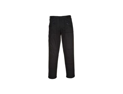 SPODNIE OCHRONNE DO PASA, CZARNE, BOJÓWKI S887BKS SHORT 30