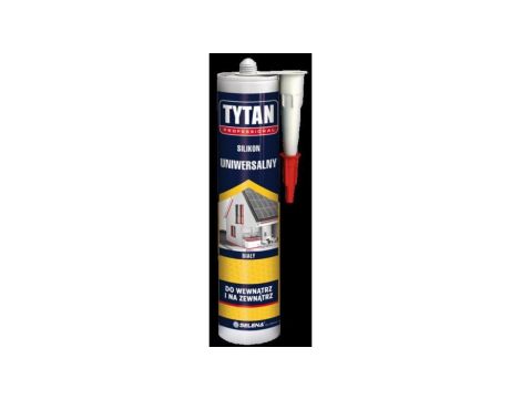 SILIKON UNIWERSALNY TYTAN 280ML BIAŁY