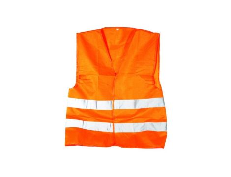 KAMIZELKA ODBLASKOWA POMARAŃCZOWA XL