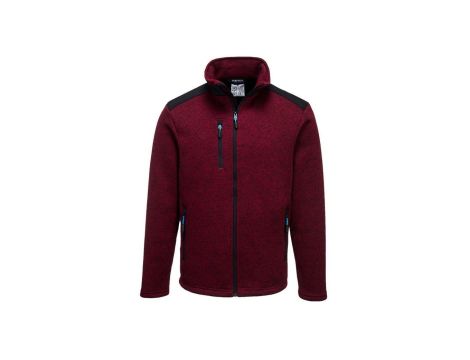 BLUZA Z POLARU KX3 T830 CZERWONA ROZMIAR XXL