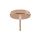 ROZETA DECO 1X METAL CYLINDER MIEDŹ